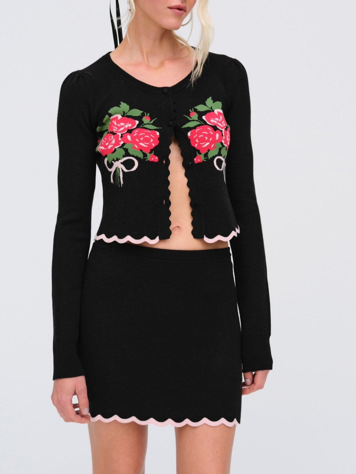 For Love & Lemons Donella Knit Cardigan