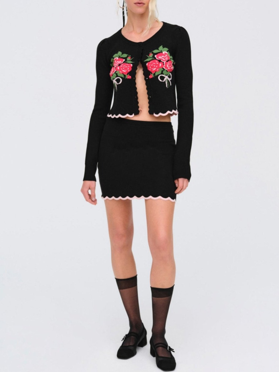For Love & Lemons Donella Knit Cardigan