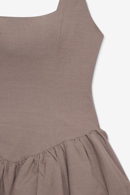 For Love & Lemons Marianne Bubble Hem Corset Top
