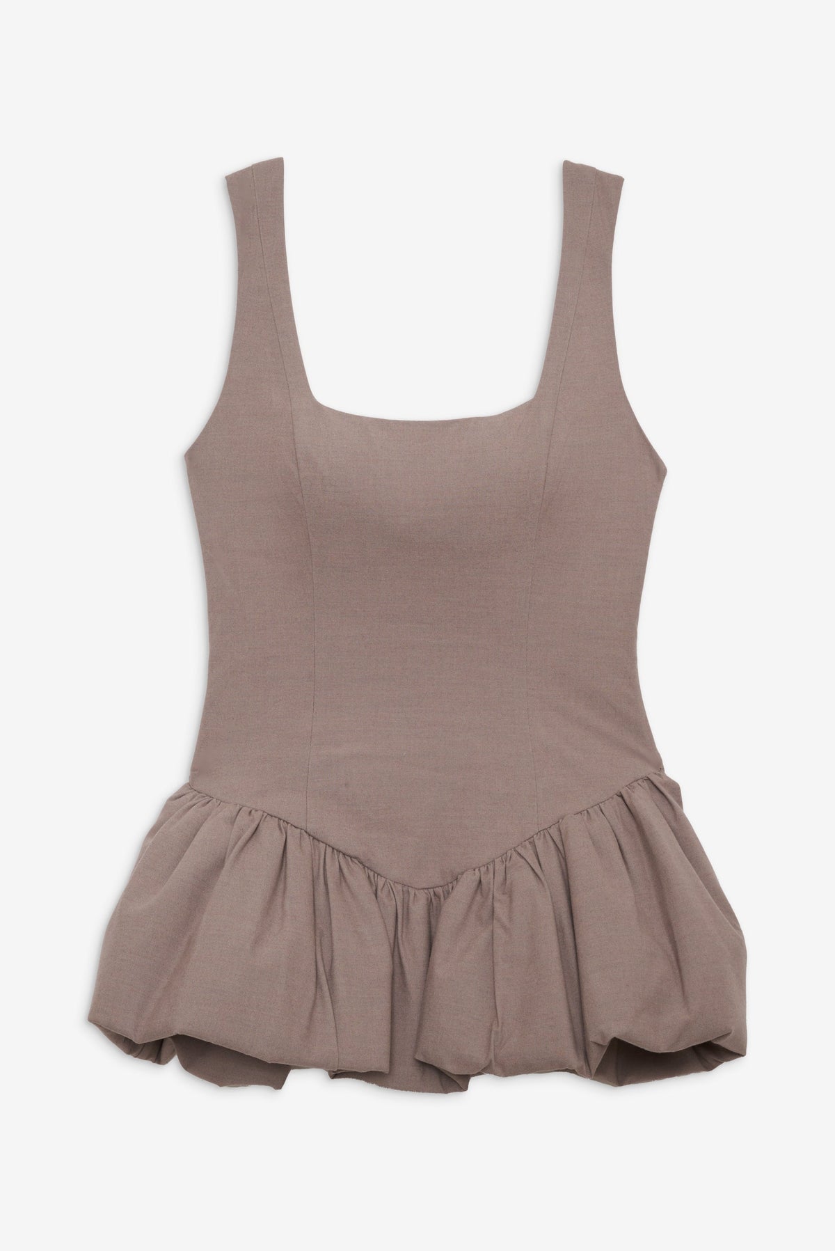 For Love & Lemons Marianne Bubble Hem Corset Top