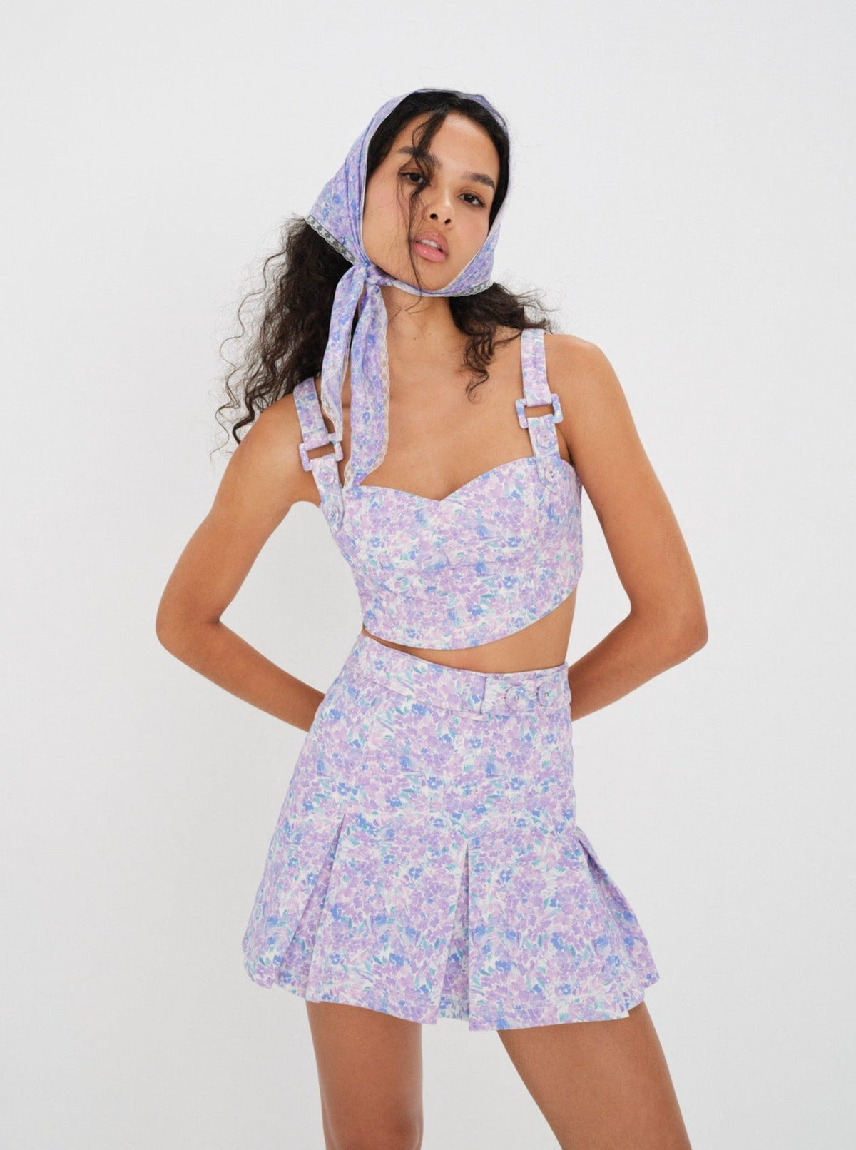 For Love & Lemons Lou Crop Top