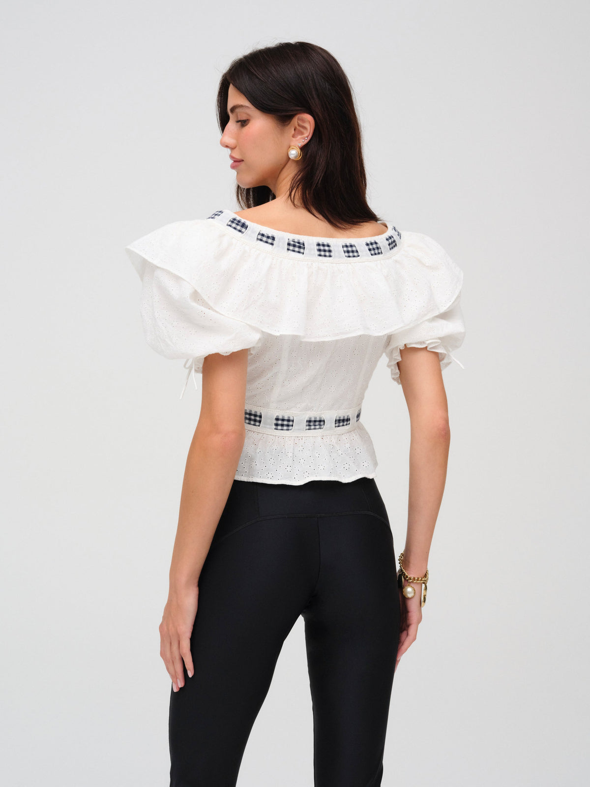 For Love & Lemons Ruby Ribbon Top