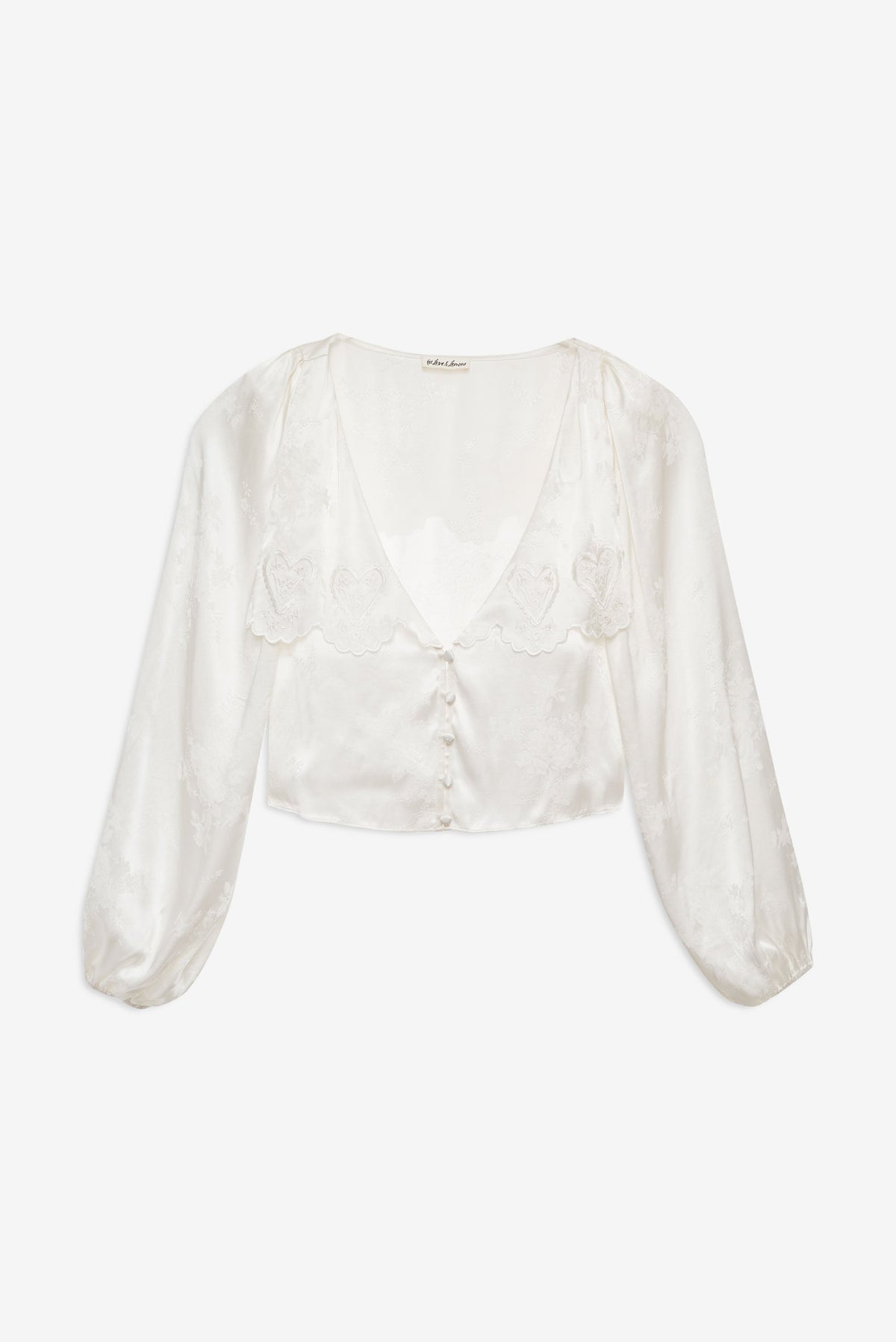 For Love & Lemons Locked Hearts Top