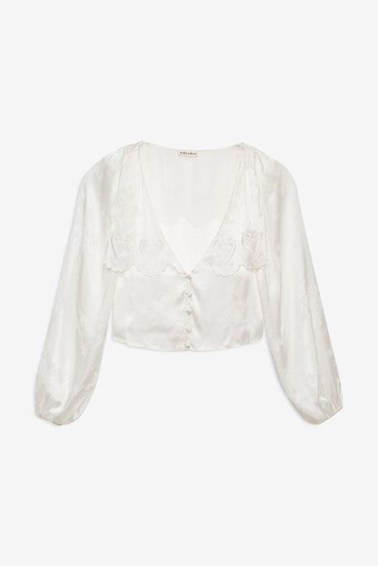 For Love & Lemons Locked Hearts Top