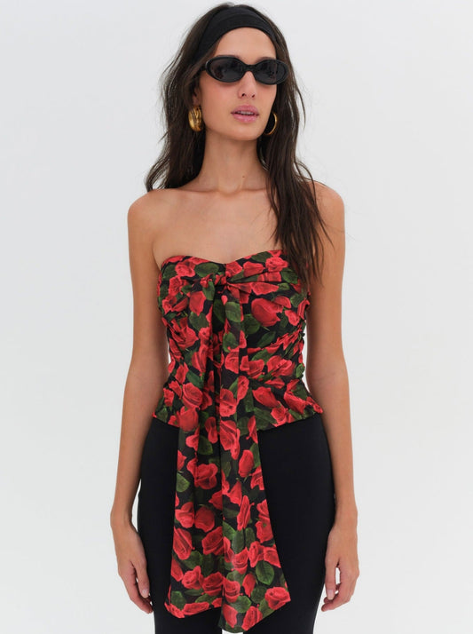 For Love & Lemons Abby Strapless Top