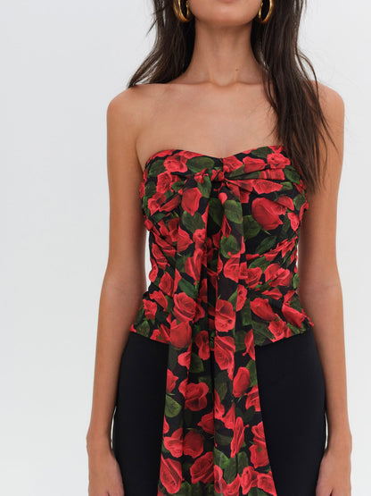 For Love & Lemons Abby Strapless Top