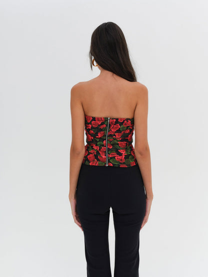 For Love & Lemons Abby Strapless Top