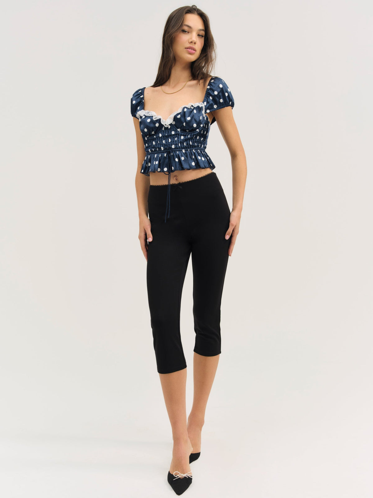 For Love & Lemons Holland Top