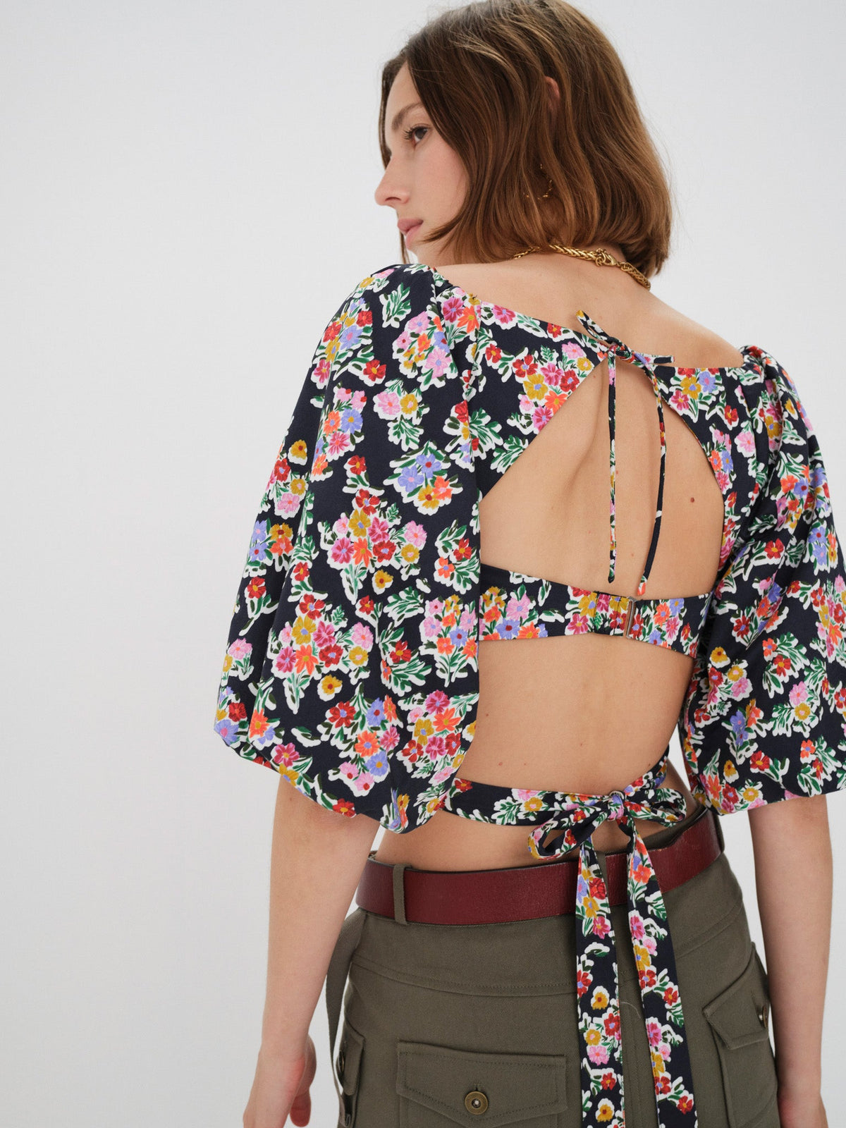 For Love & Lemons Tate Crop Top