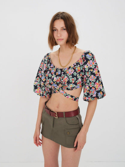 For Love & Lemons Tate Crop Top