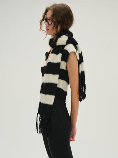 For Love & Lemons Meggy Crop Top and Scarf