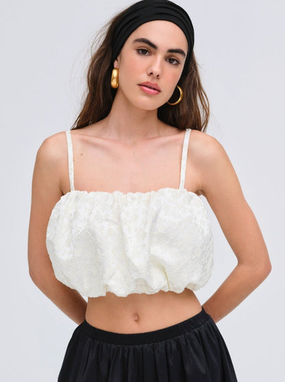 For Love & Lemons Lorenne Crop Top