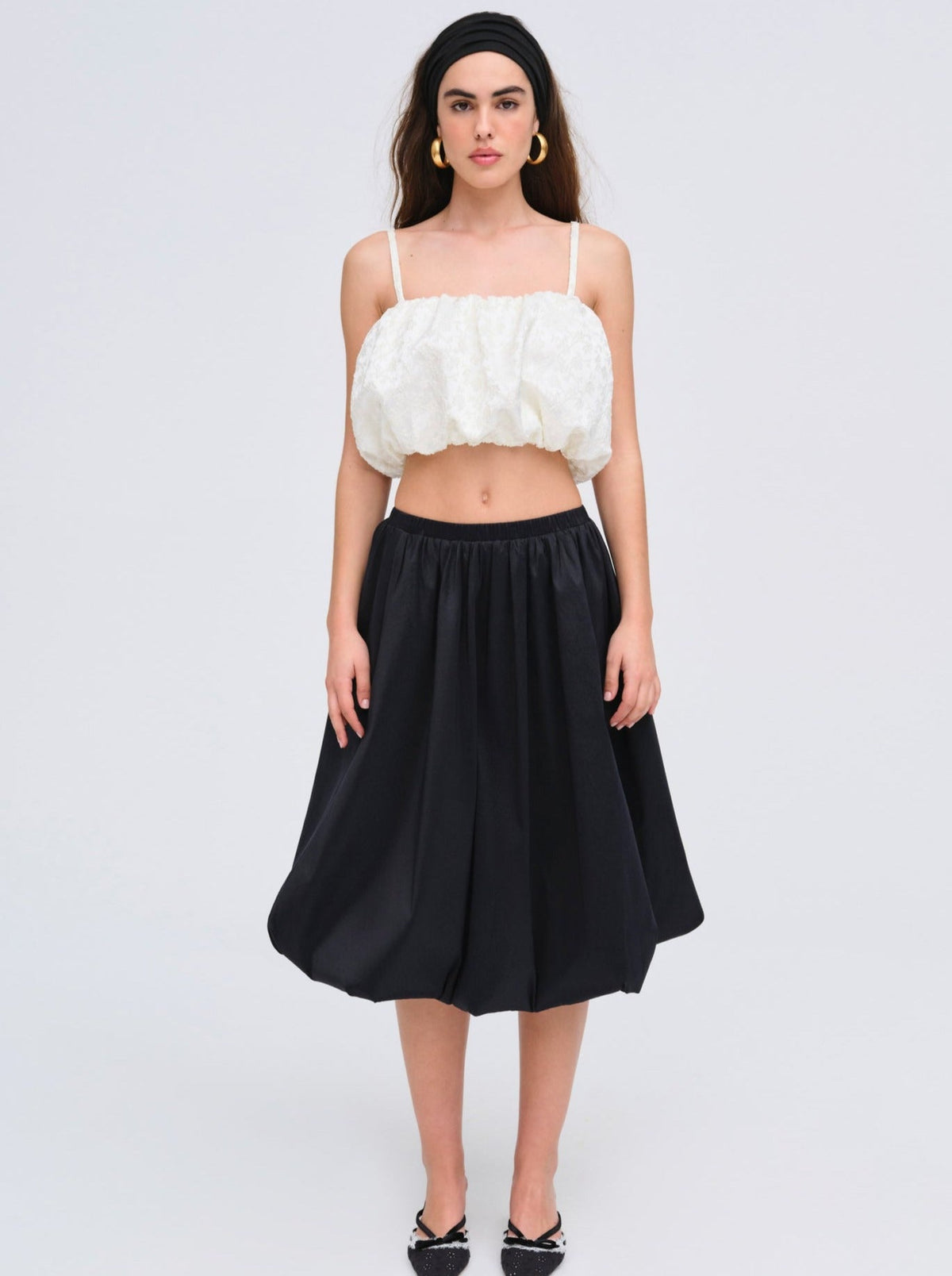 For Love & Lemons Lorenne Crop Top