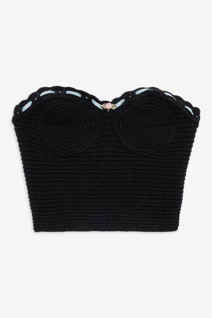 For Love & Lemons Kelsey Crochet Top
