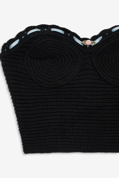 For Love & Lemons Kelsey Crochet Top