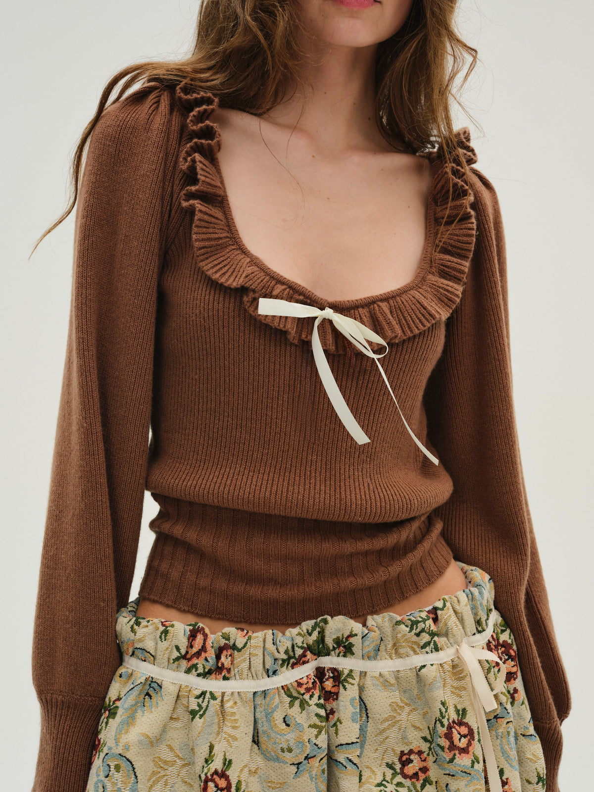 For Love & Lemons Miranda Knit Top