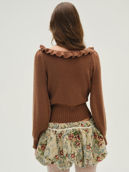 For Love & Lemons Miranda Knit Top