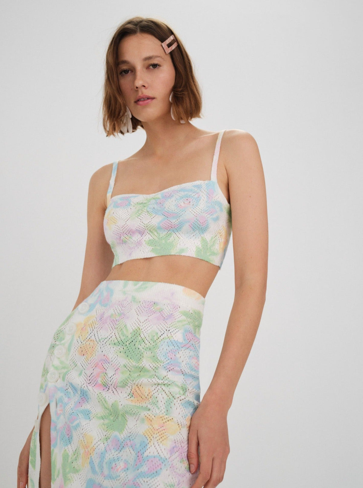 For Love & Lemons Reese Crop Top