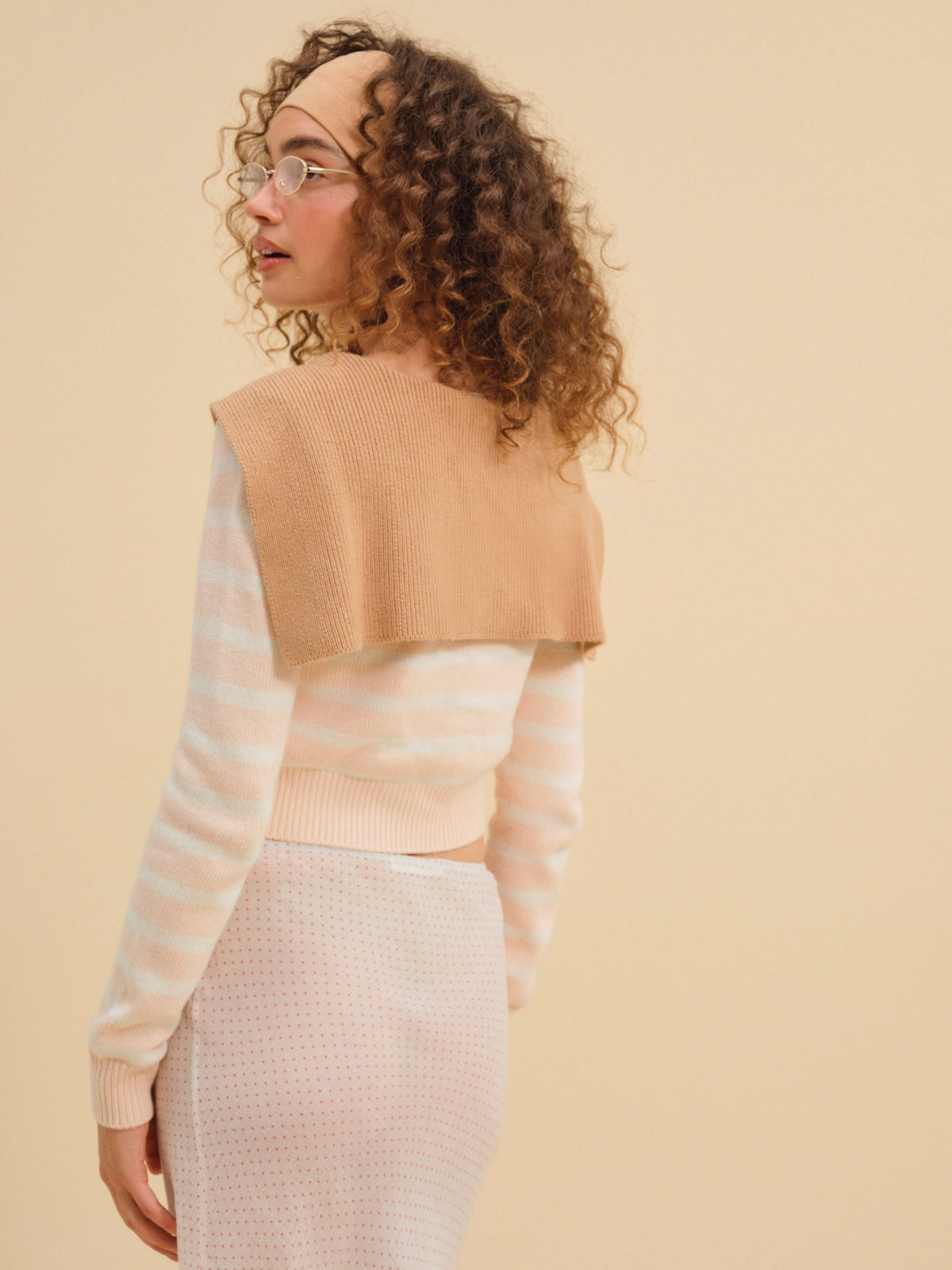 For Love & Lemons Sophia Stripe Cardigan