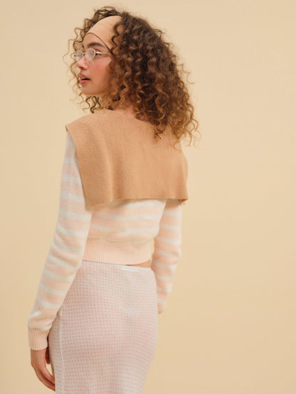 For Love & Lemons Sophia Stripe Cardigan