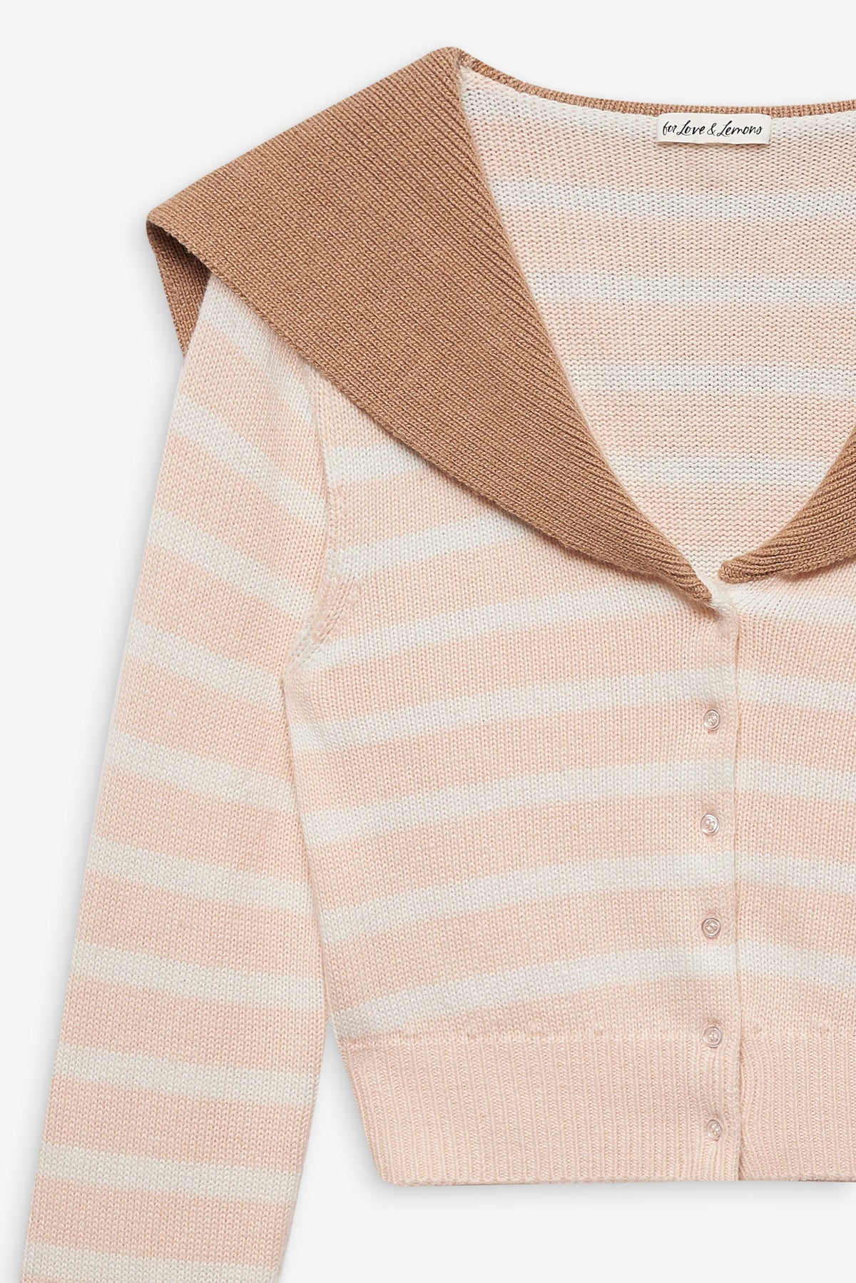 For Love & Lemons Sophia Stripe Cardigan
