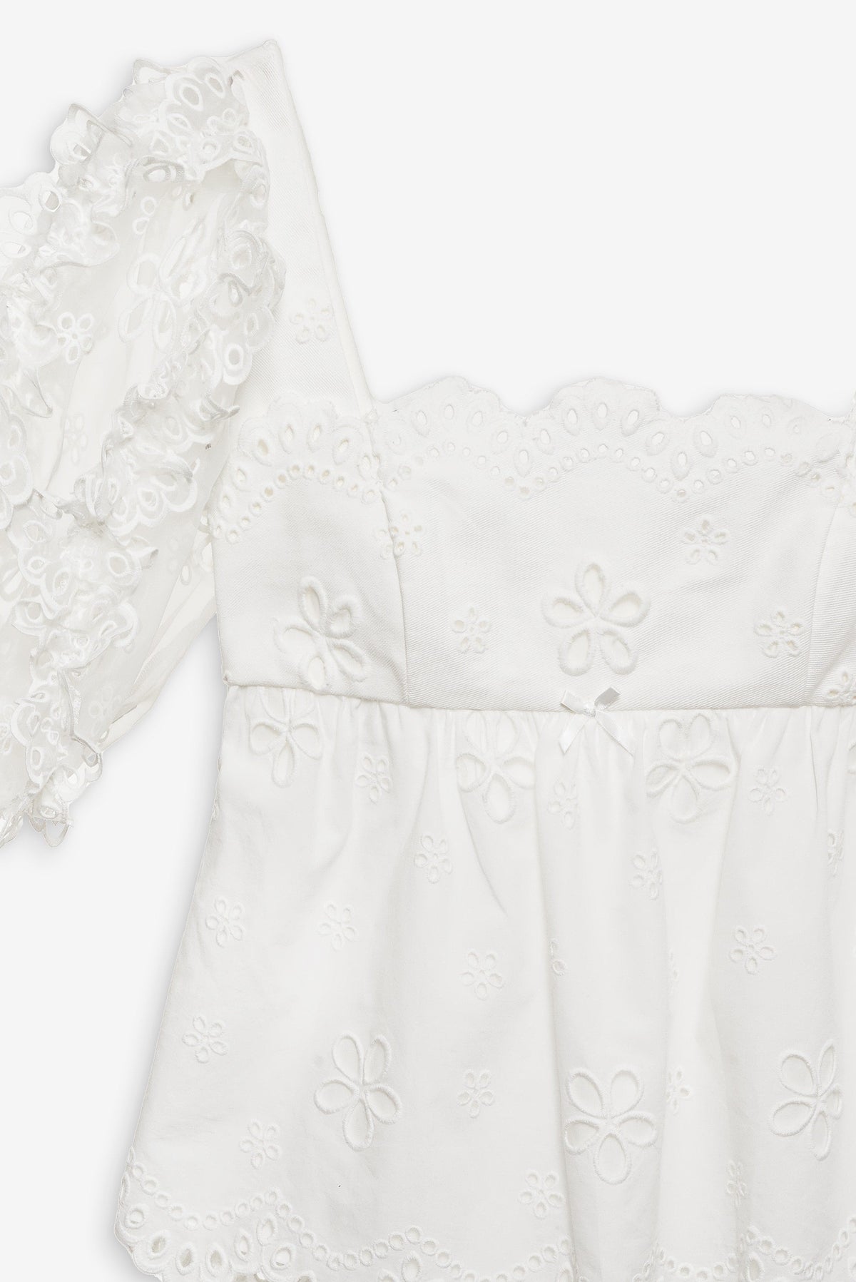 For Love & Lemons Daisy Eyelet Top