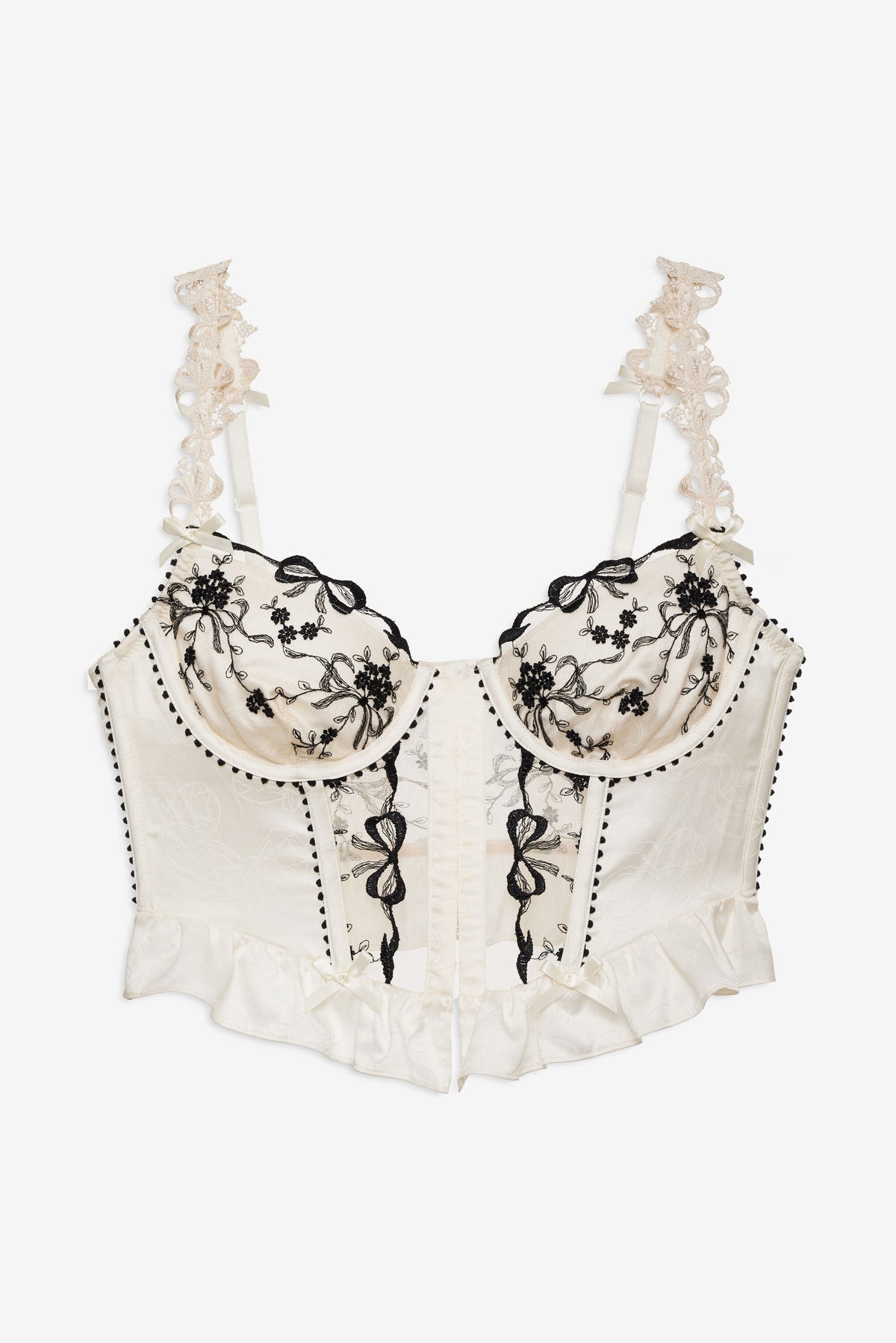 For Love & Lemons Bow Time Bustier