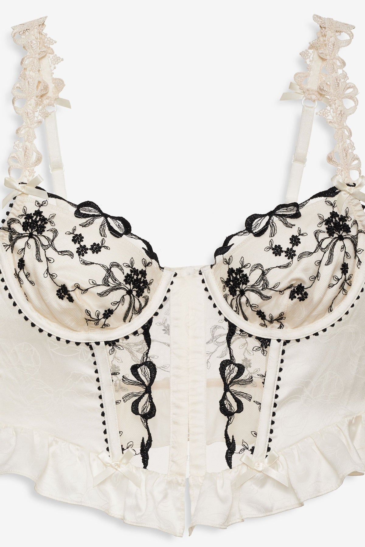 For Love & Lemons Bow Time Bustier