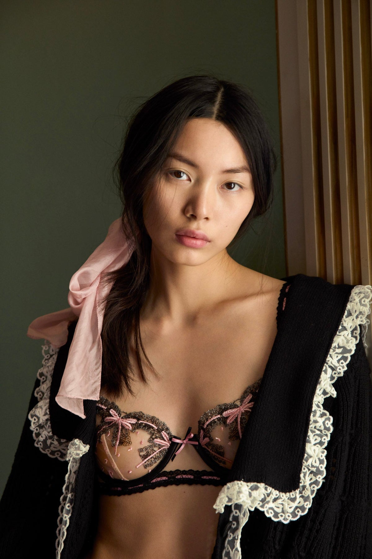 For Love & Lemons Love Letters Underwire Bra