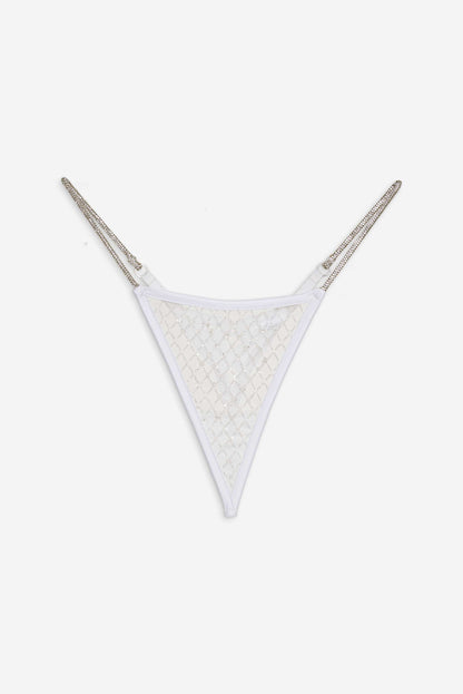 For Love & Lemons Glitter Thong Panty