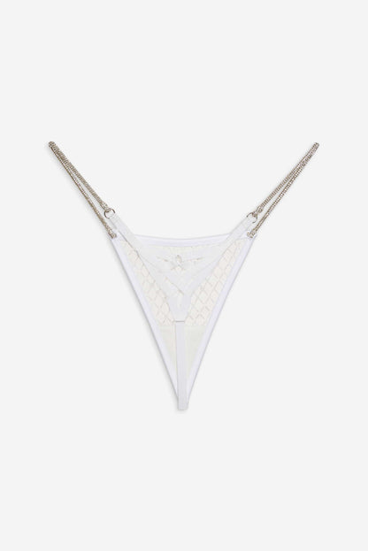 For Love & Lemons Glitter Thong Panty