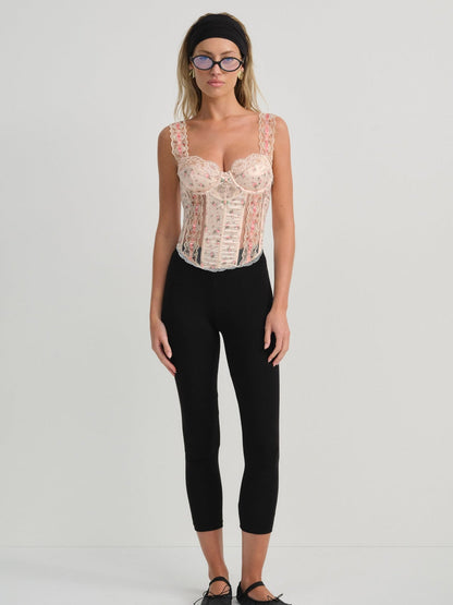 For Love & Lemons Peaches & Cream Bustier
