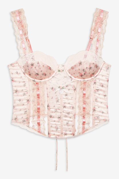 For Love & Lemons Peaches & Cream Bustier