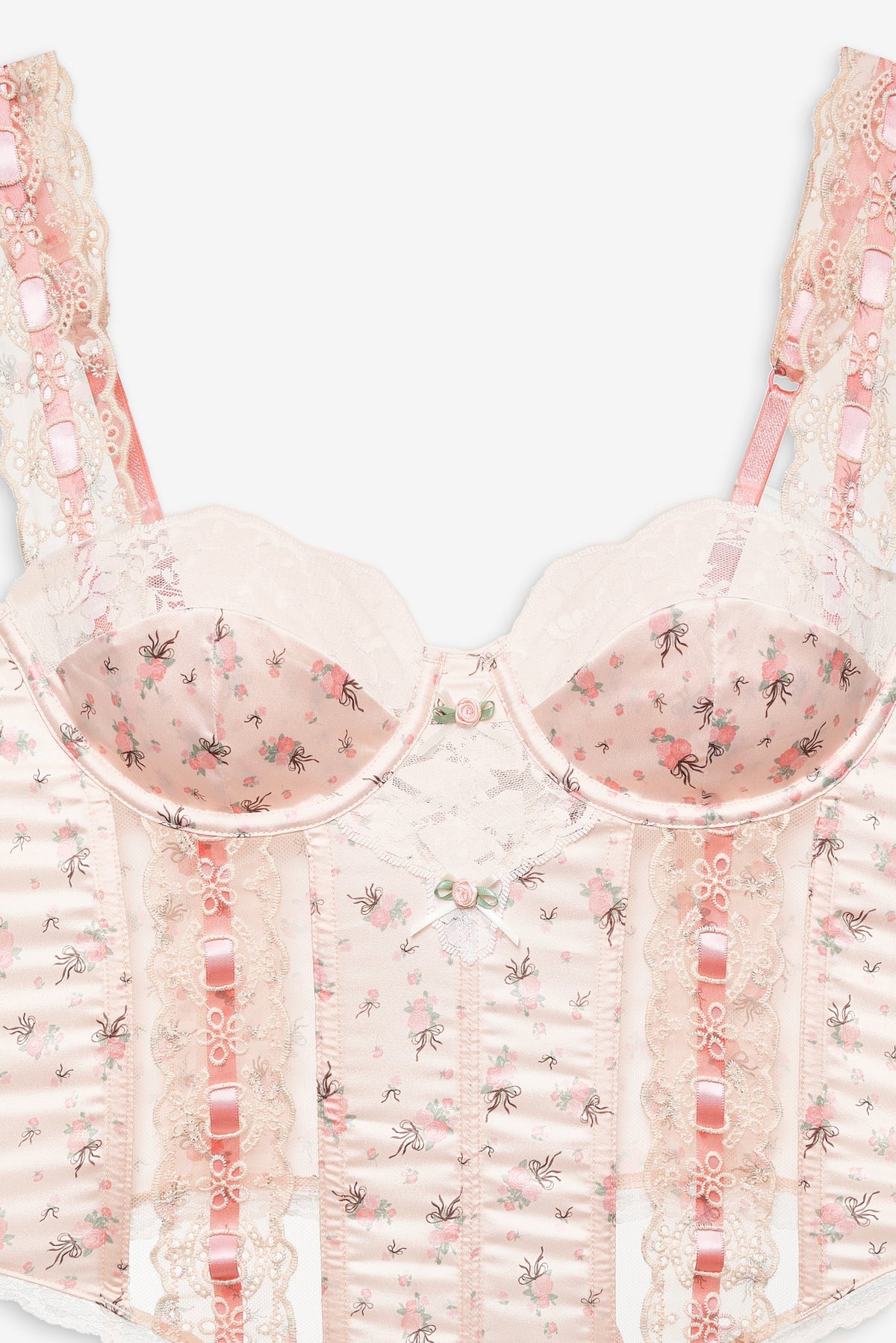 For Love & Lemons Peaches & Cream Bustier