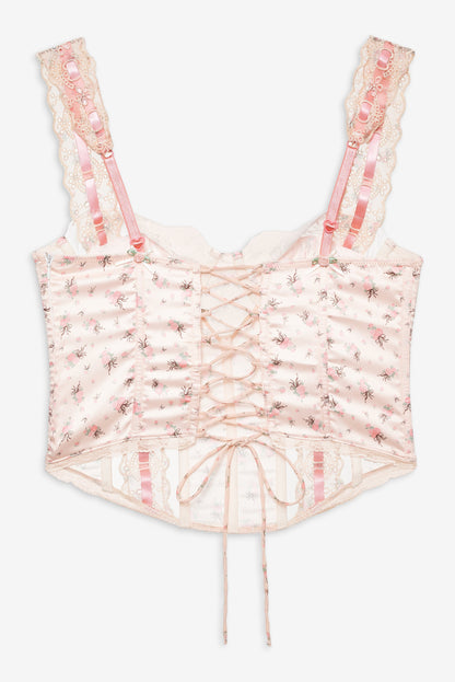 For Love & Lemons Peaches & Cream Bustier