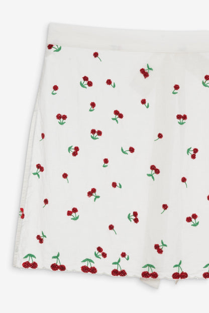 For Love & Lemons Beaded Cherries Apron