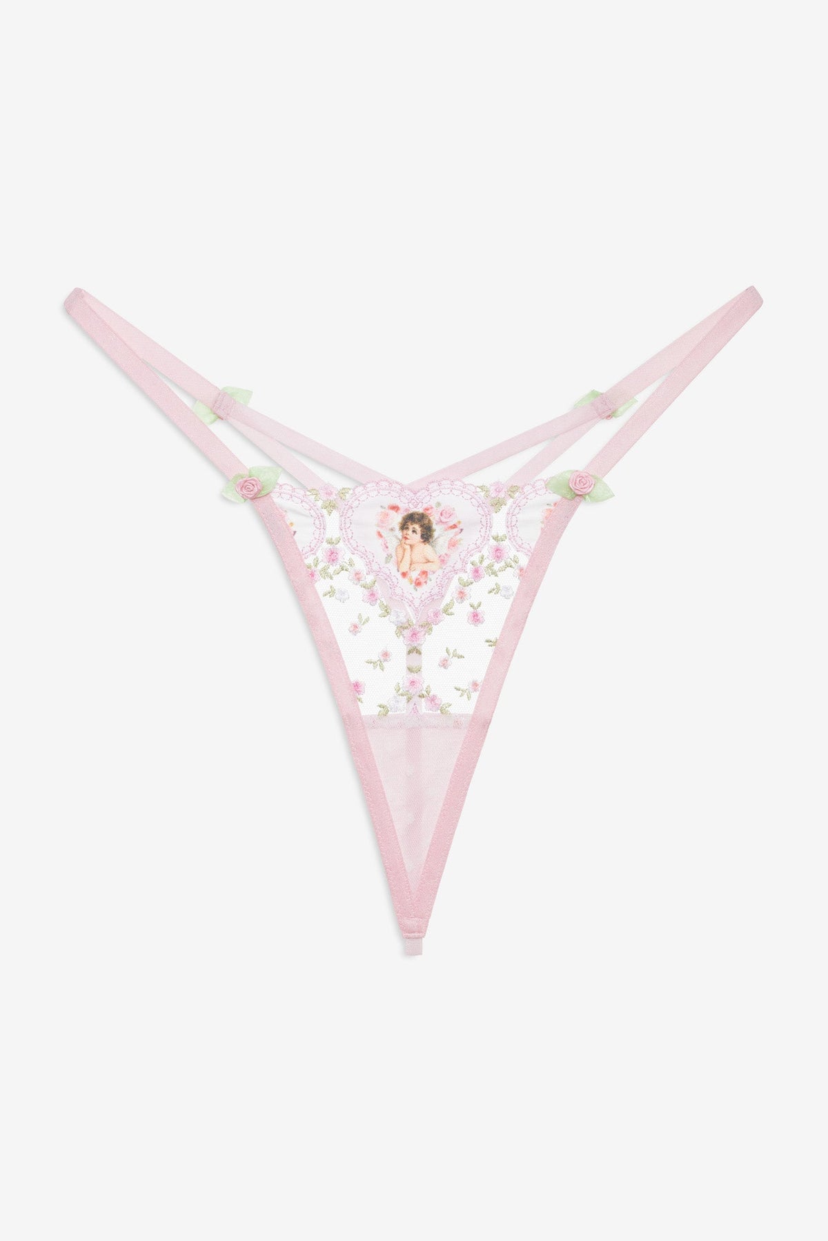 For Love & Lemons Cherub Love Thong Panty