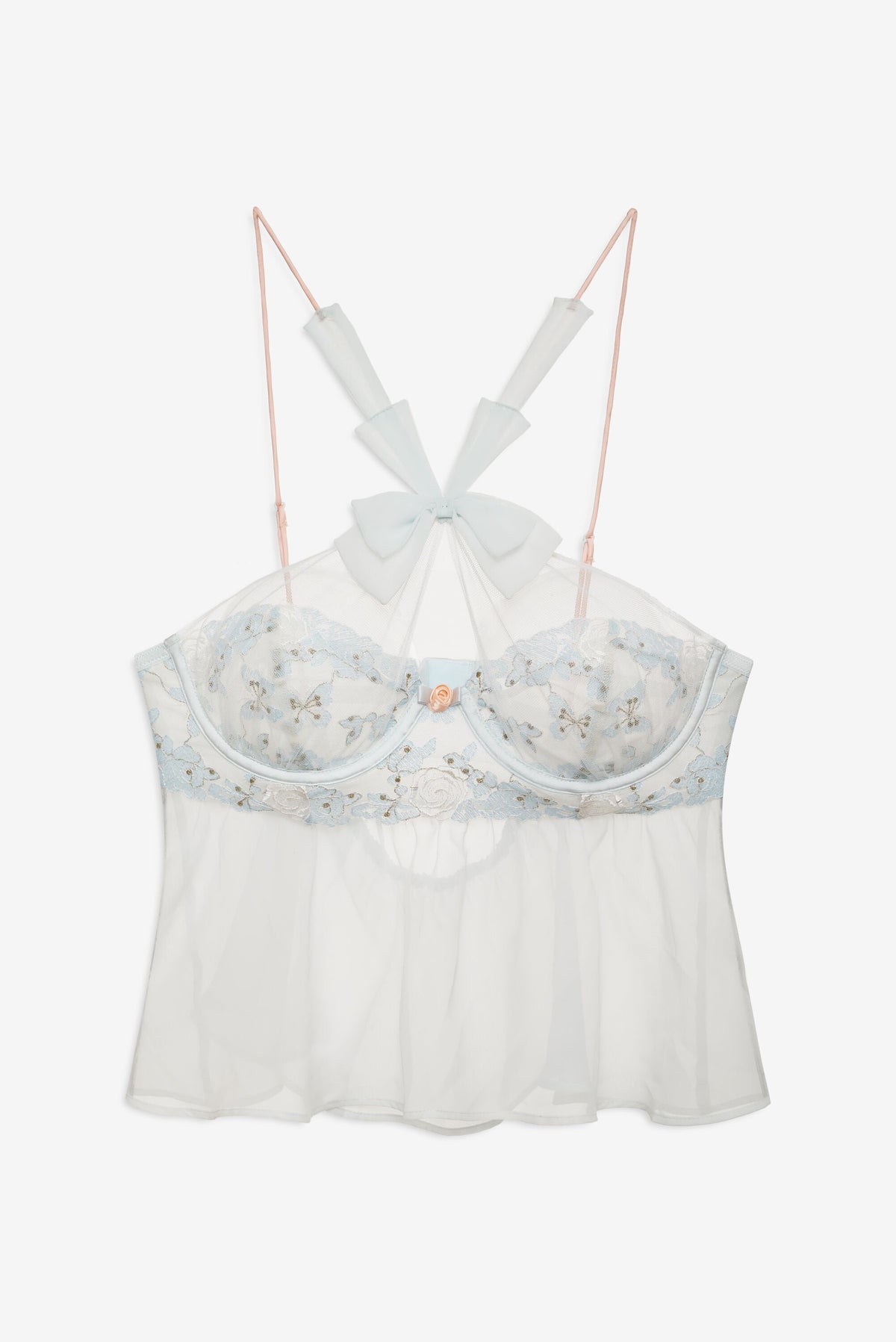 For Love & Lemons Winter Roses Top