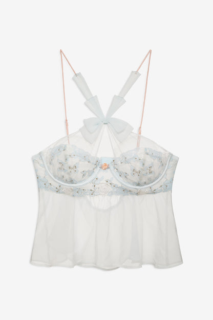 For Love & Lemons Winter Roses Top