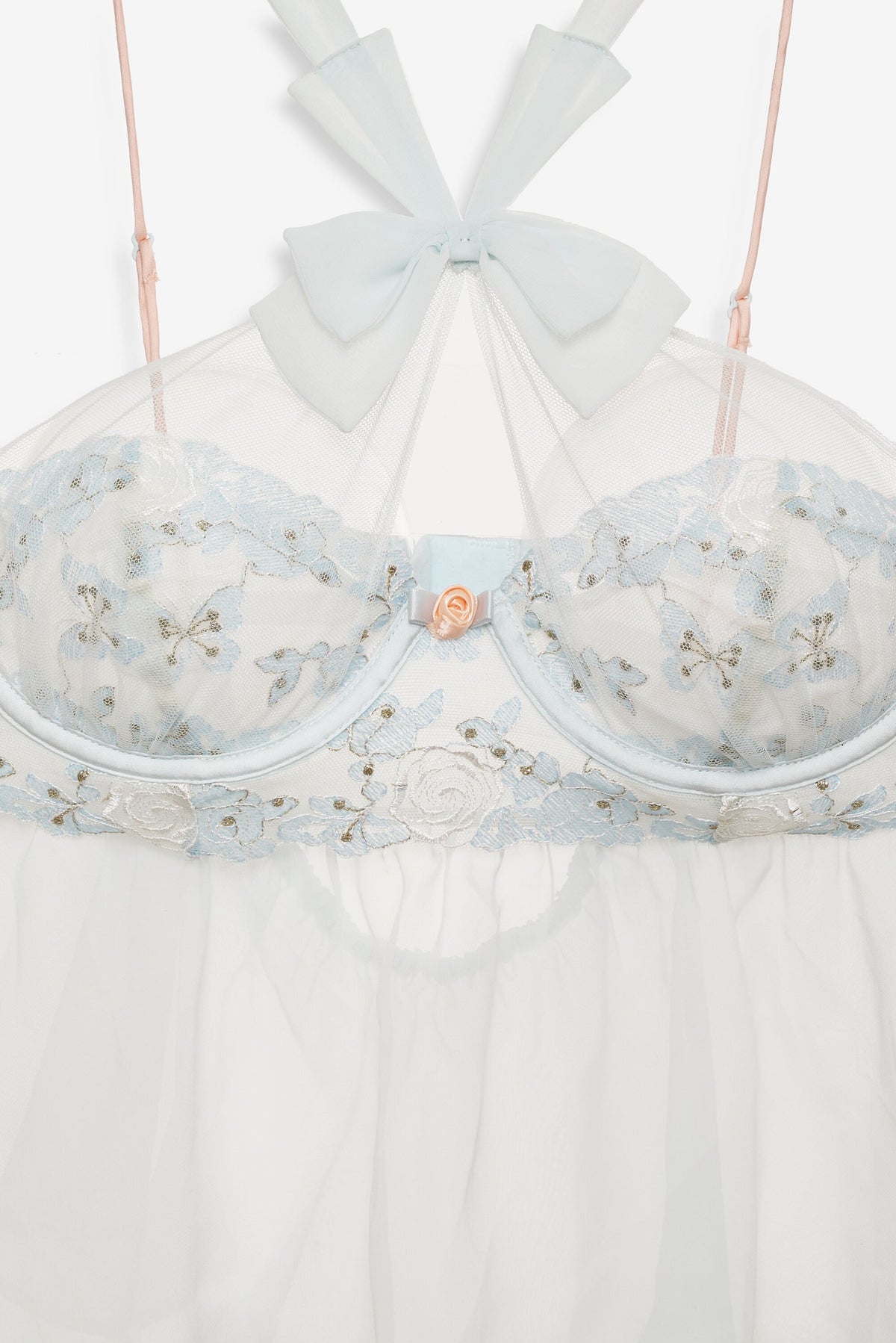 For Love & Lemons Winter Roses Top