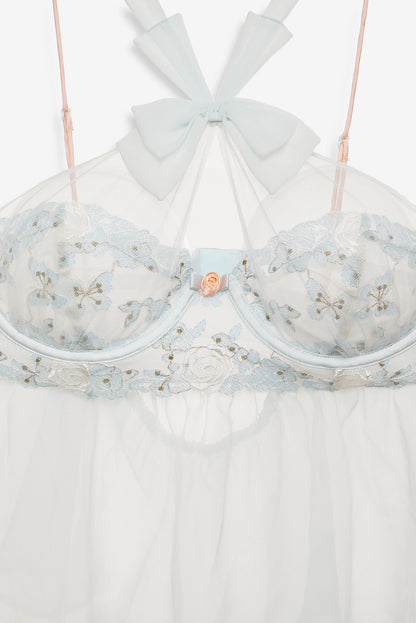 For Love & Lemons Winter Roses Top