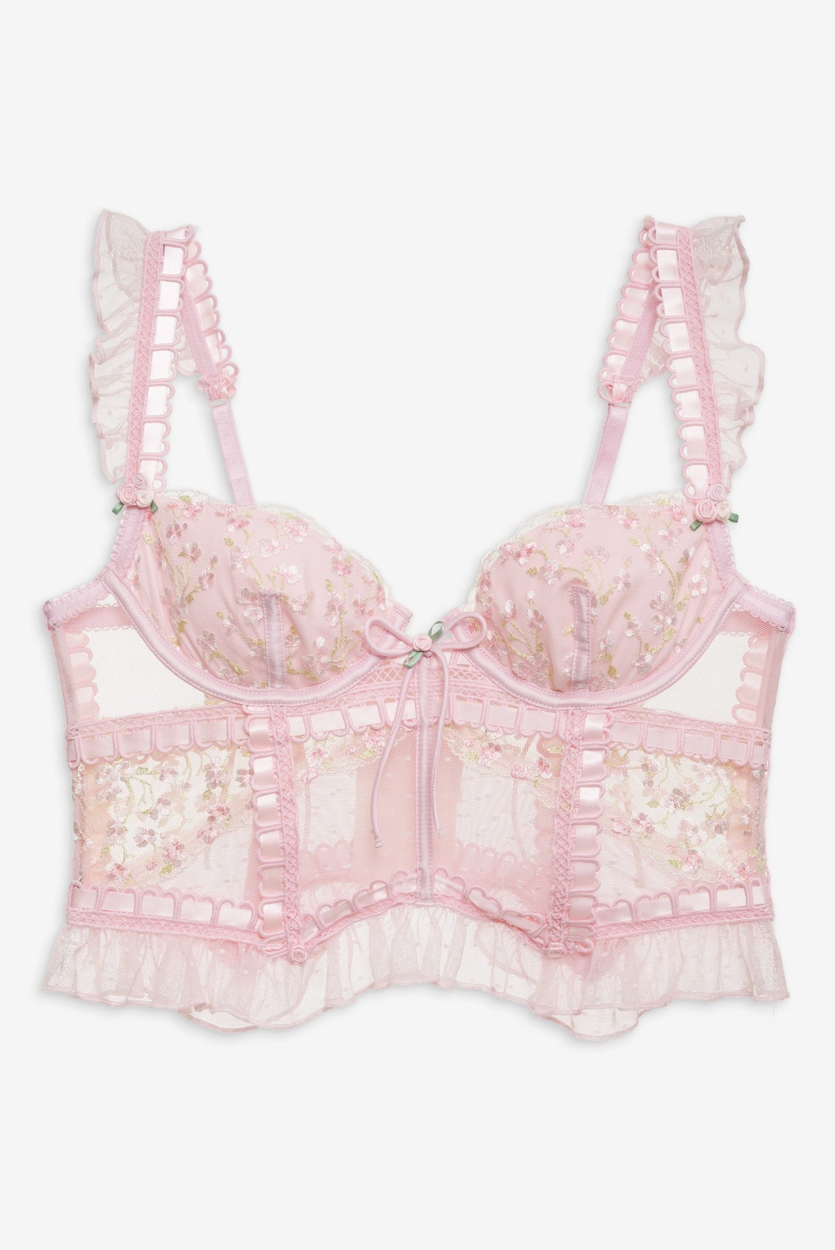 For Love & Lemons Pinkaboo Bustier