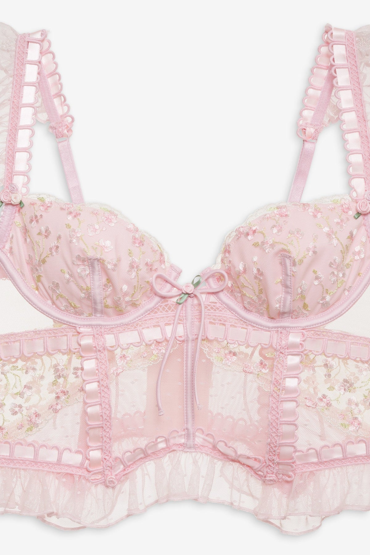 For Love & Lemons Pinkaboo Bustier