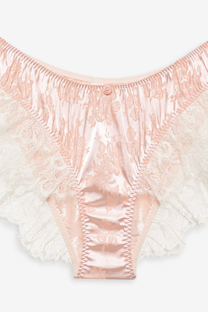 For Love & Lemons Audrey Jacquard Shorts