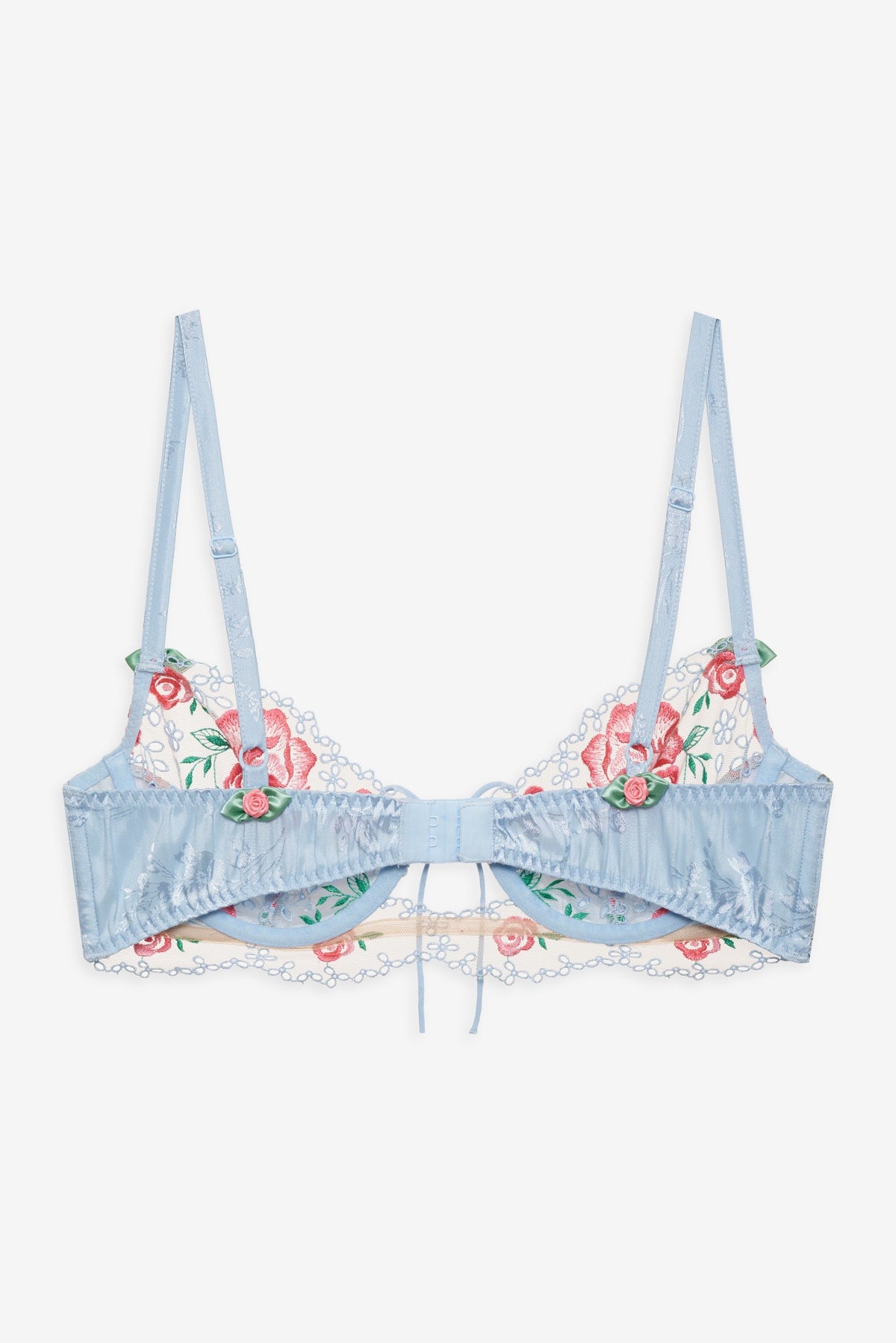 For Love & Lemons Vintage Rose Eyelet Bra