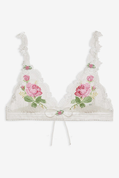For Love & Lemons Heirloom Rose Bralette