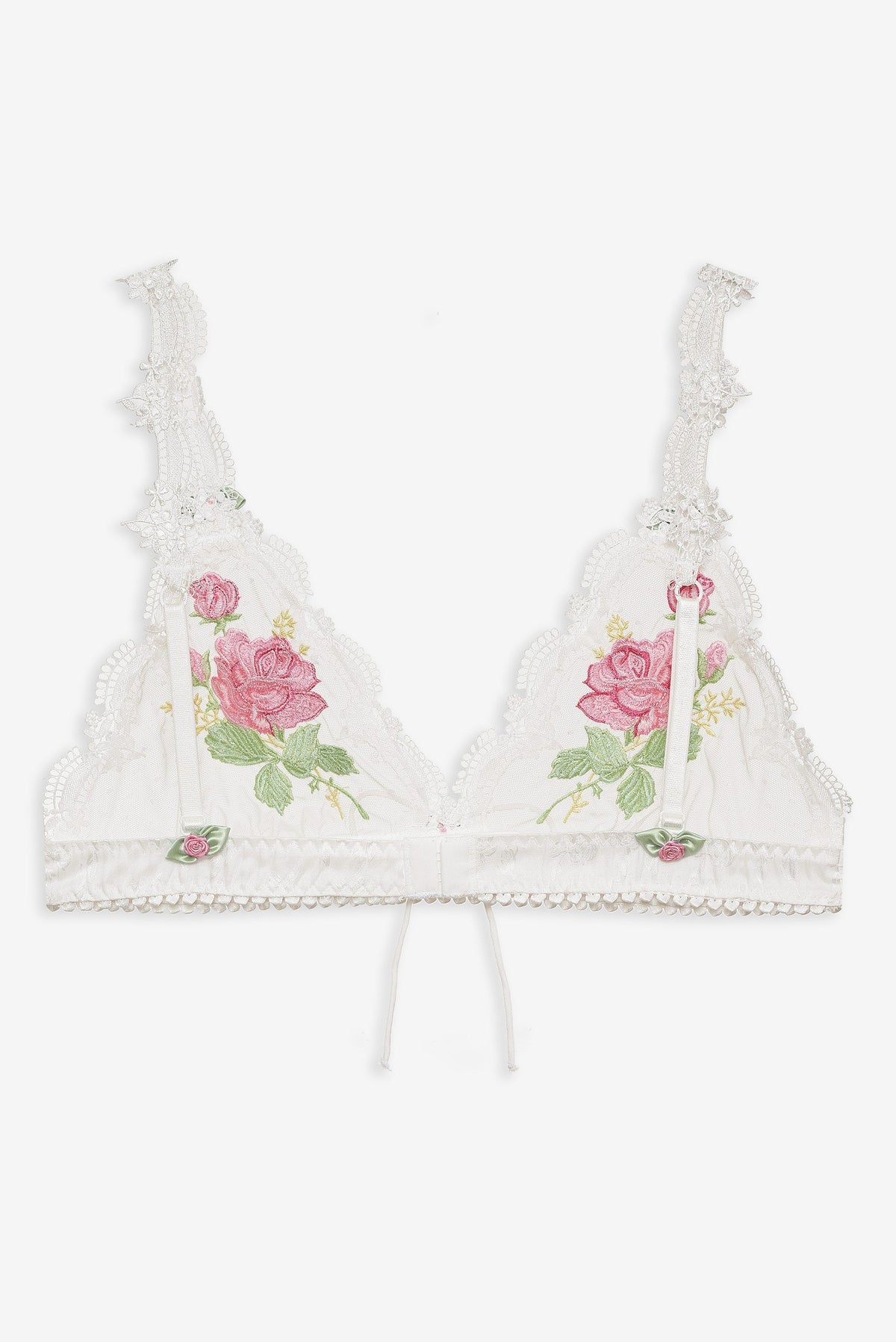 For Love & Lemons Heirloom Rose Bralette
