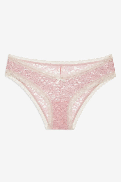 For Love & Lemons Pamela Stretch Lace Cheeky Panty