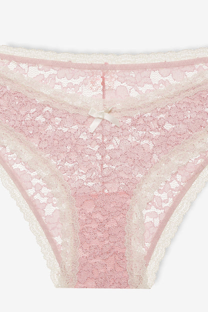 For Love & Lemons Pamela Stretch Lace Cheeky Panty