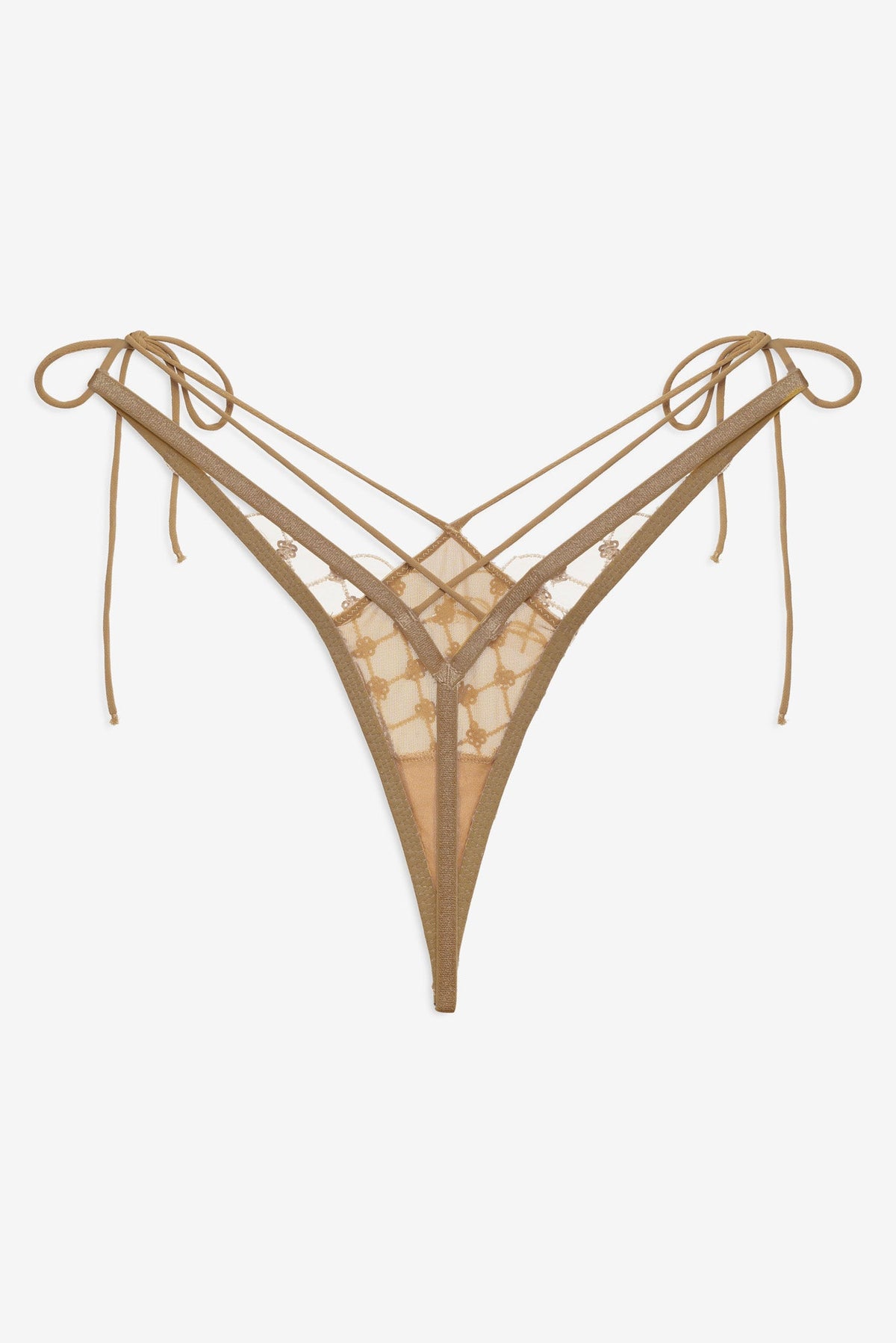 For Love & Lemons Dazzle Me Thong Panty